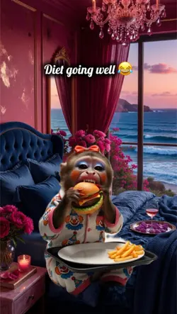 Monkey on diet