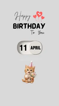 hbd 11 april