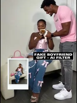 Fake boyfriend gift