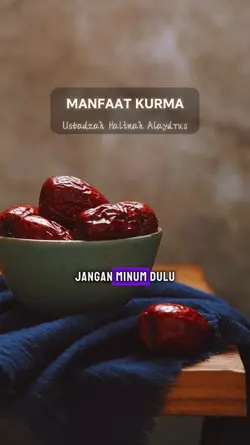 Berbuka dengan Kurma
