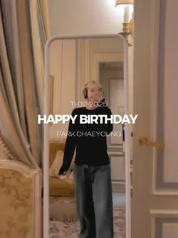 HAPPY BIRTHDAY ROSÉ