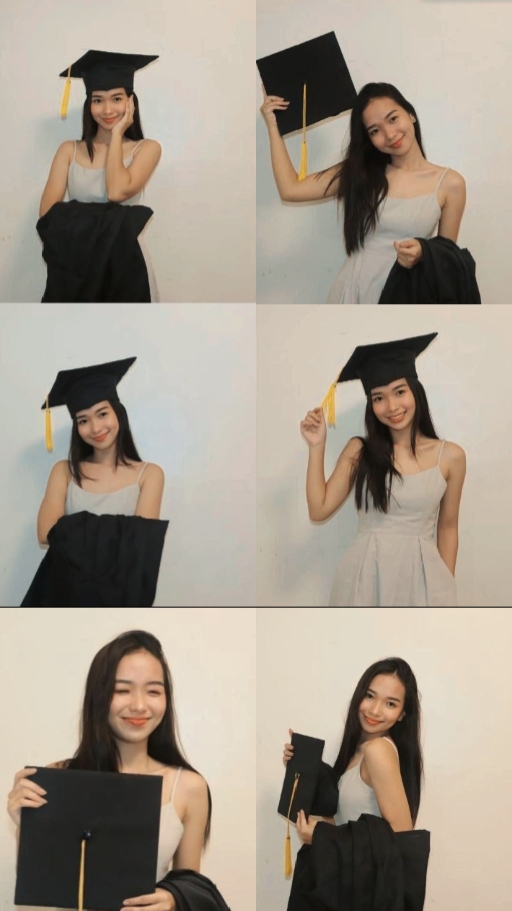 6 fotos de graduación