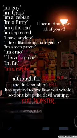 darkest pit of hell.