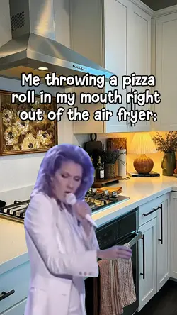 Me throwing a pizza