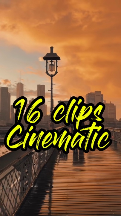 16 CLIPS CINEMATIC