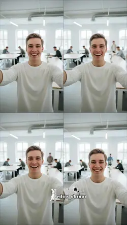 Rytmisk fotopresentation för projekt