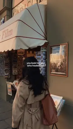 you look happier