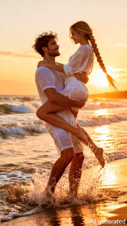 romantic couple AI 