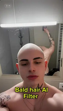 Bald AI filter 