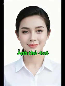 Ảnh thẻ 4x6 nữ