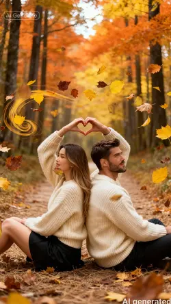 Autumn Couple
