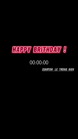 [23] Mẫu sinh nhật 🎂