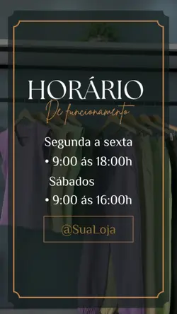 HORÁRIO FUNCIONAMENT