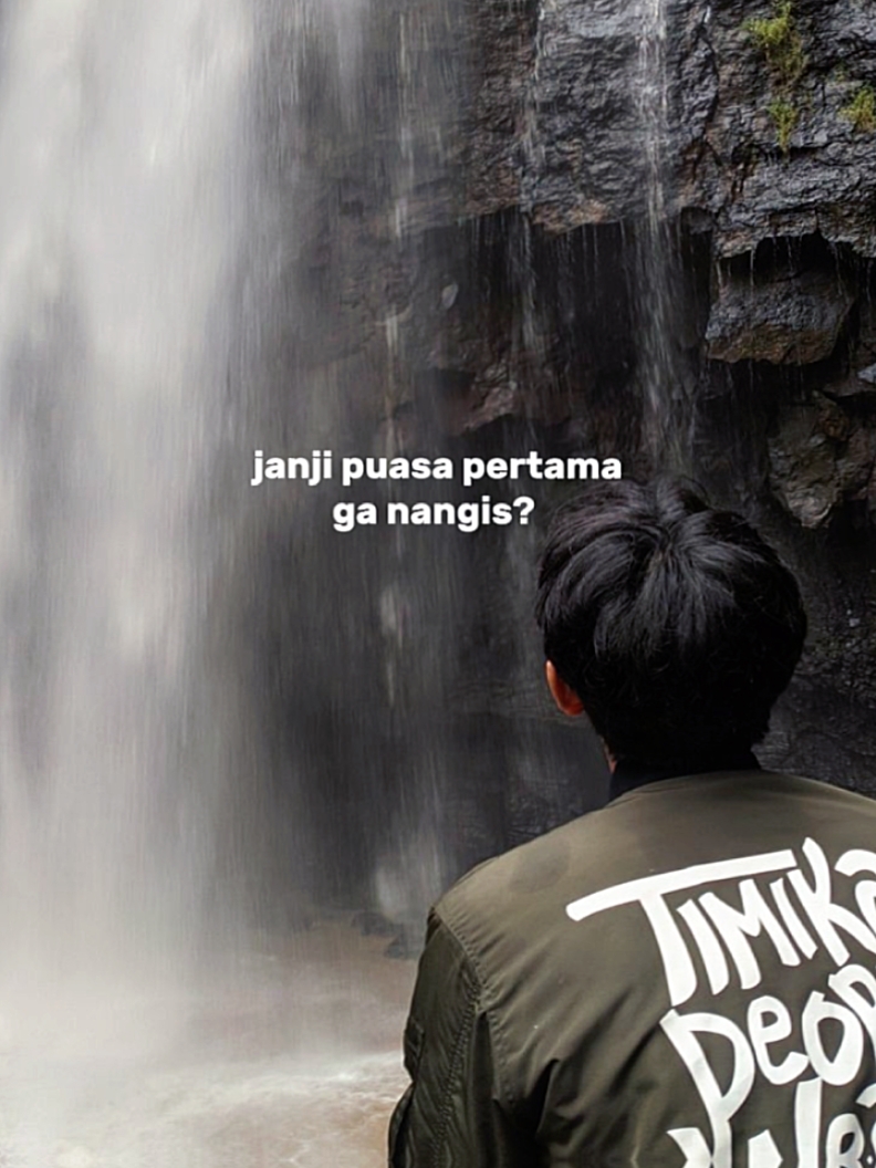 janji puasa pertama