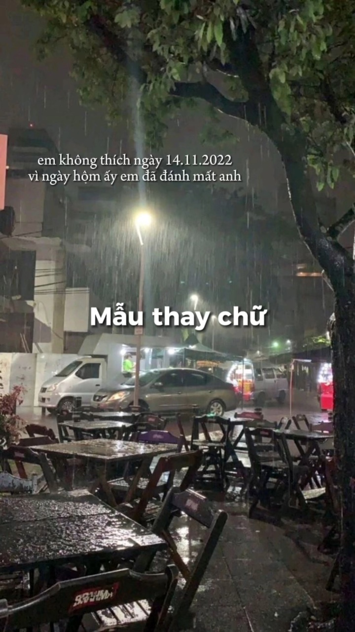 mẫu thay chữ
