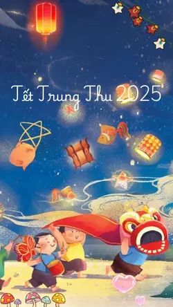 Mẫu 5 ảnh trung thu