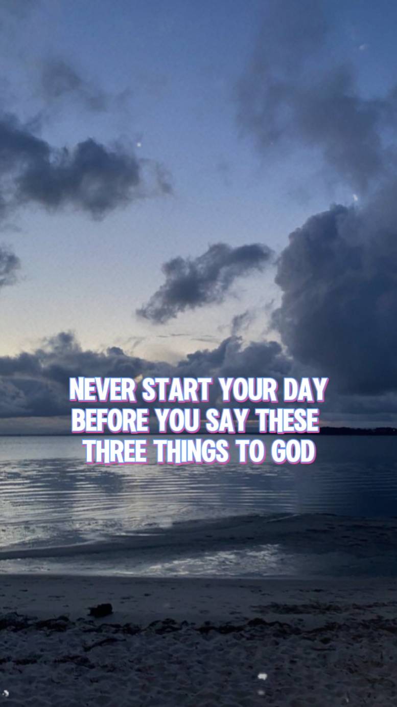 Never Start Your Day
