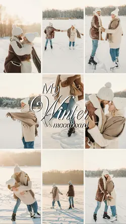 winter moodboard