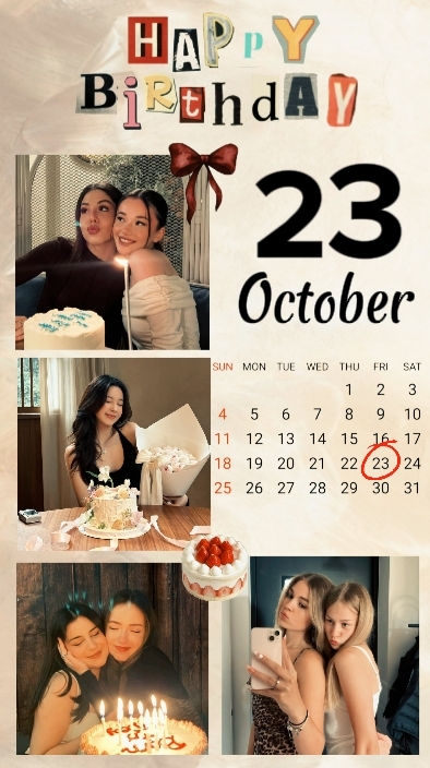 HBD 23 OKTOBER 