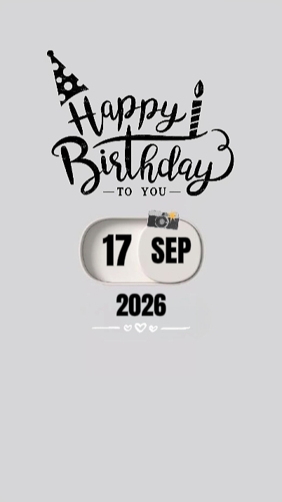 BDAY 17 SEPTEMBER 