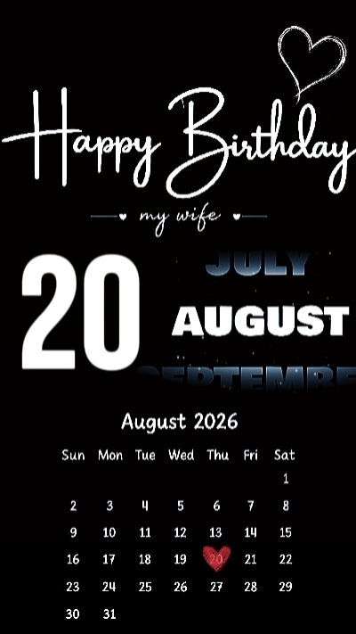 Birthday wife