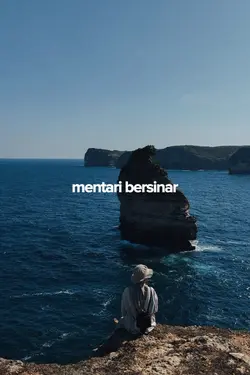 mentari bersinar di