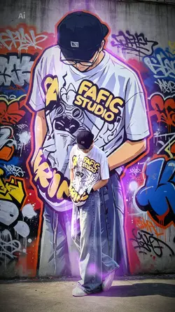 Ai lighting graffiti