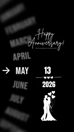 ANNIVERSARY 13 MAY