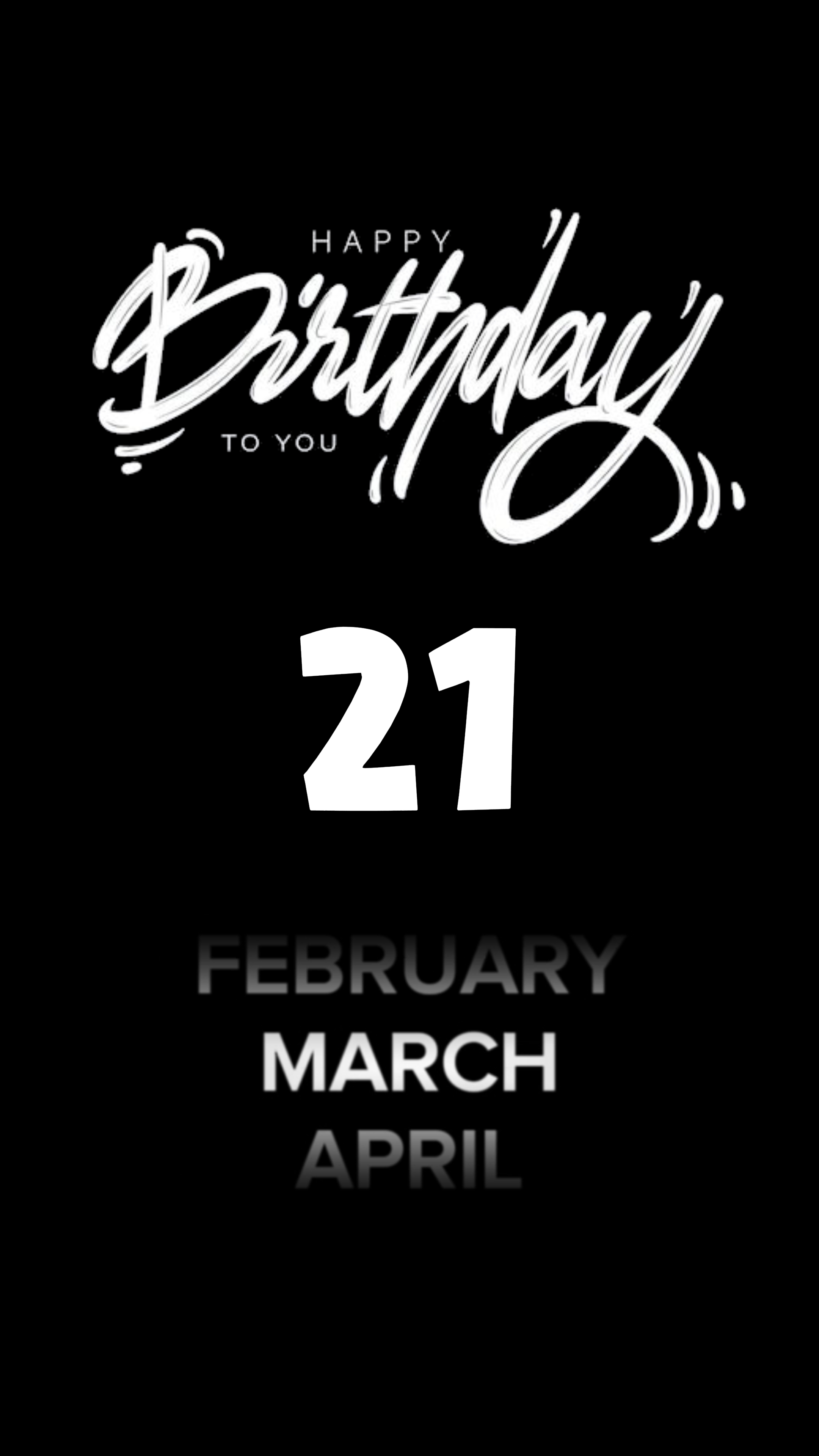 Anniversaire 21 mars