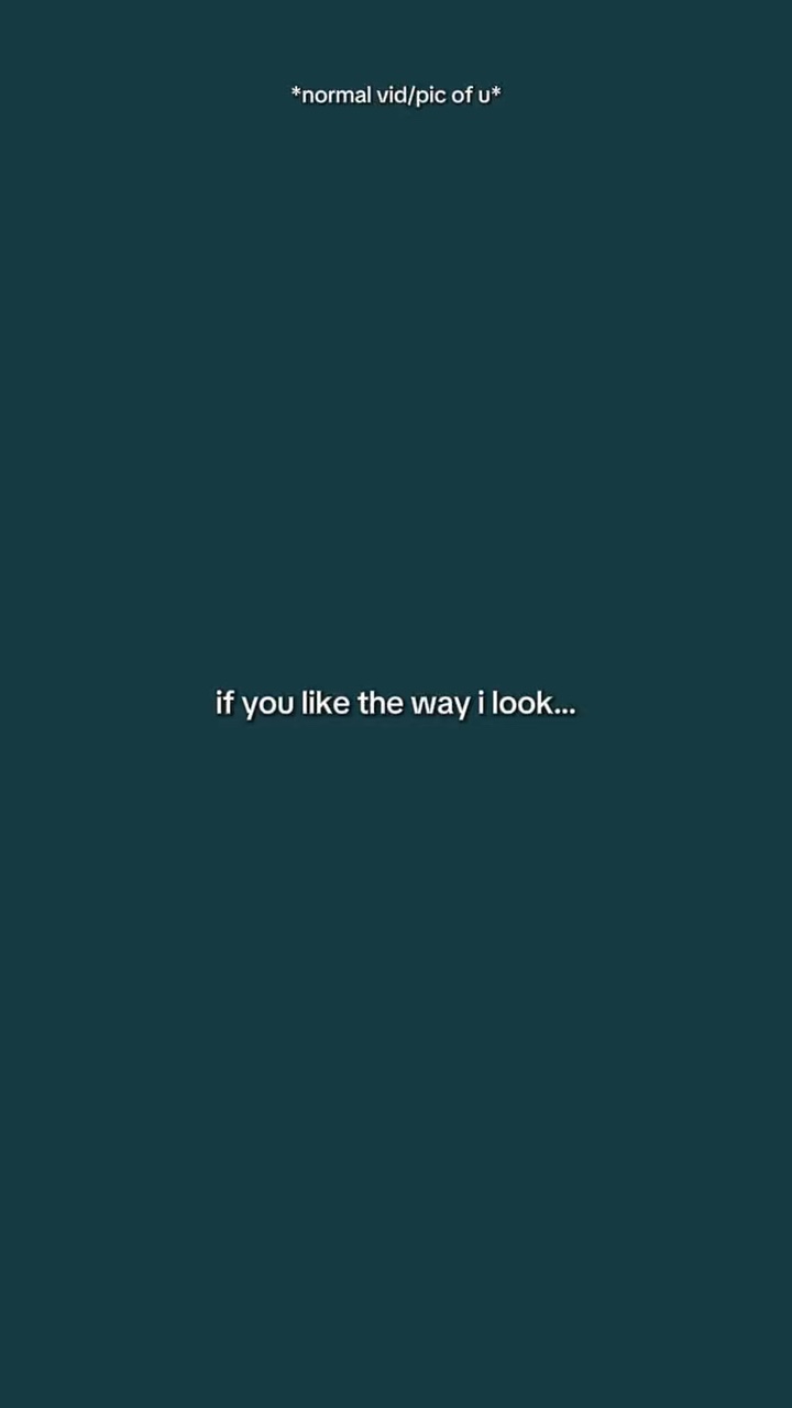 IfULikeTheWayILook
