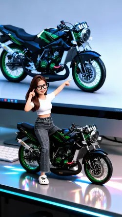 Trend miniatur motor