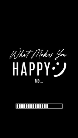What makes you happy
