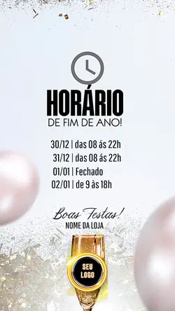 Horário fim de ano✈️