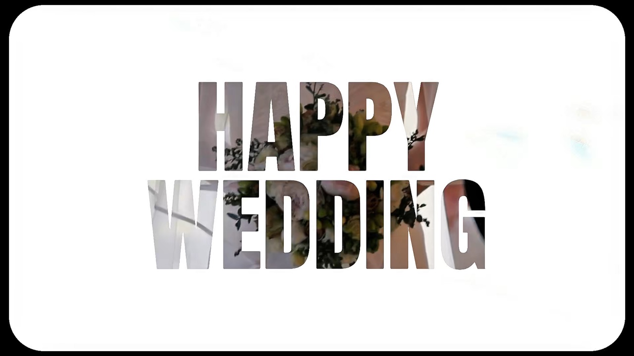 Video de boda 16: 9