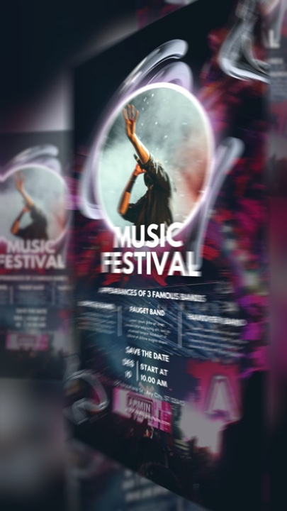 Müzik Etkinliği Posteri