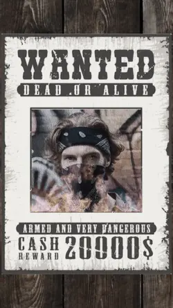 Wanted poster