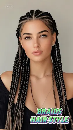 Braids Hair style 