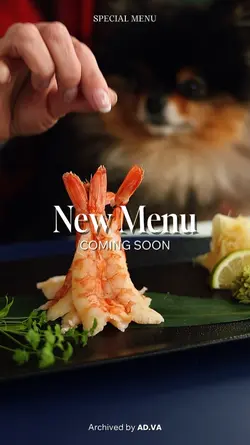 Comingsoon menu