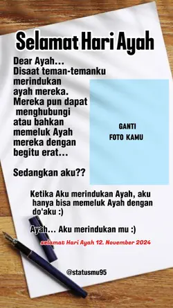 Selamat Hari Ayah 