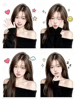 Trend sticker cute