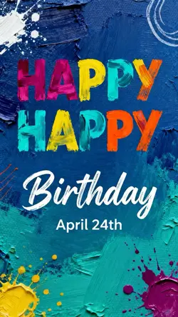 24th April birthday 