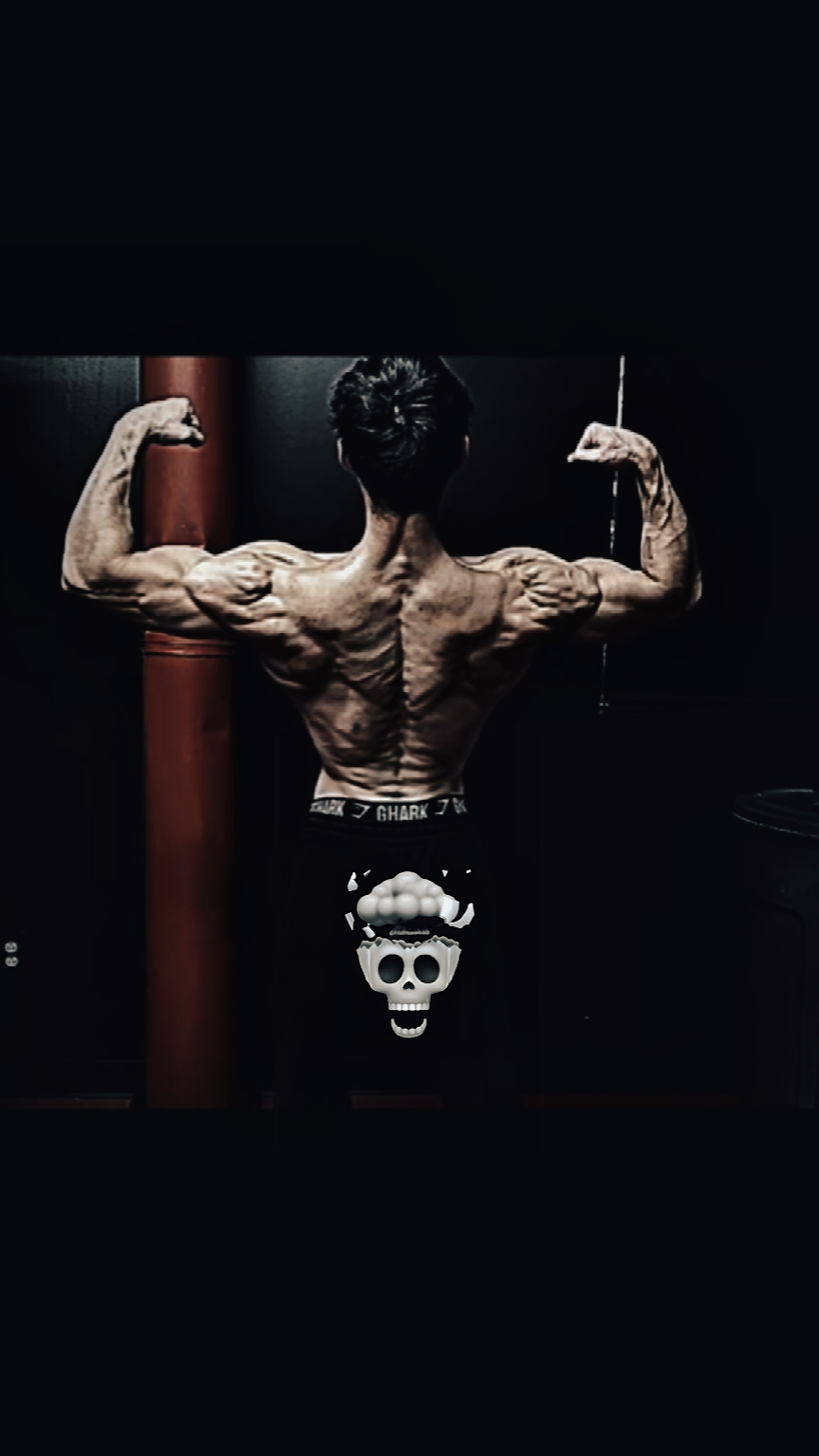 Cara de calavera de gimnasio