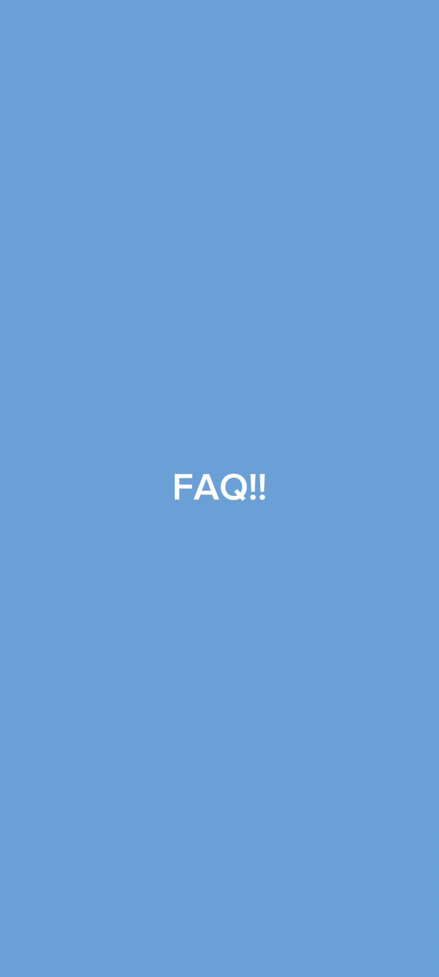 FAQ!!!