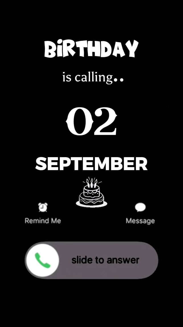 Bday 02 September