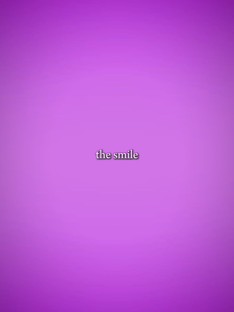 O sorriso, a razão