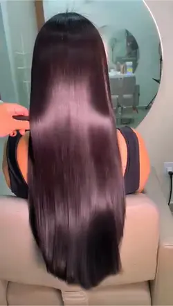 Antes e depois salão