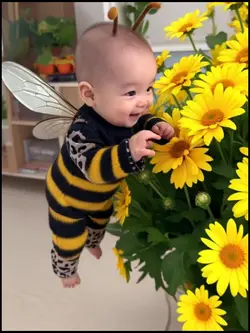 ai蜂変身エフェクト