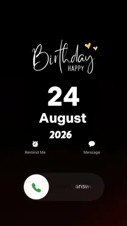Hbd 24 August 2026