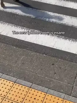 The new Iphone zoom