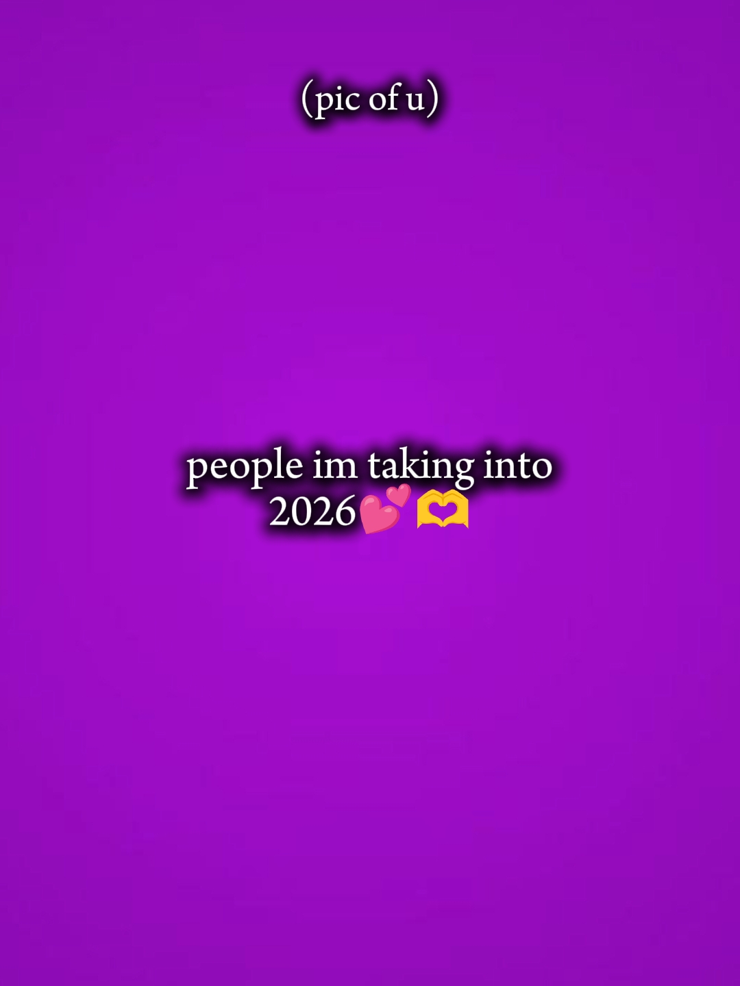 ppl im tking in 2026